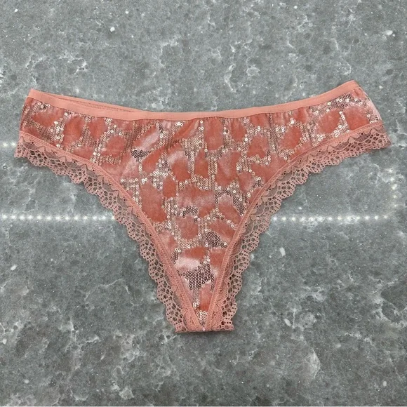 6-Pack VS & PINK Women’s Underwear – Brand New L, Neutral + Pink Mix - Picture 3 of 16